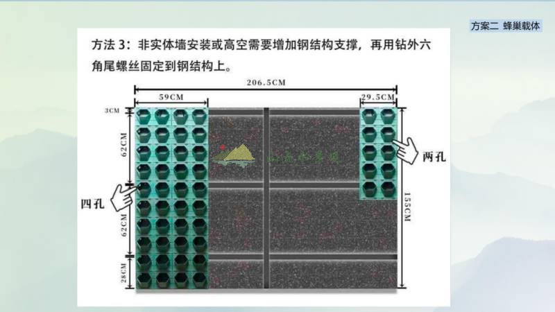 隧道垂直绿化