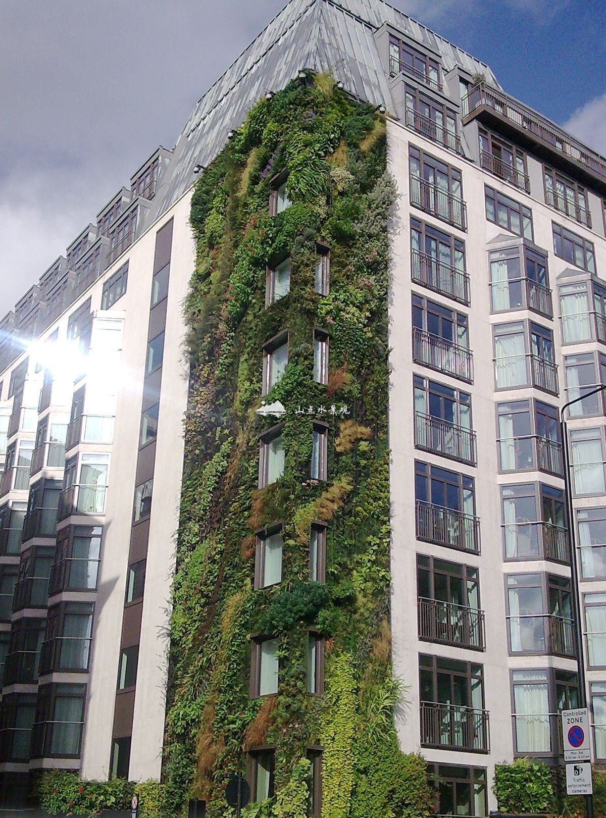 商业建筑垂直绿化