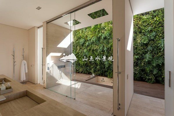 10个别墅植物墙设计案例分享（实景图片）