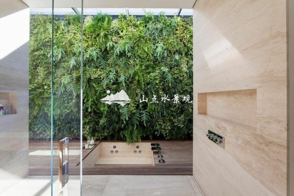 别墅植物墙