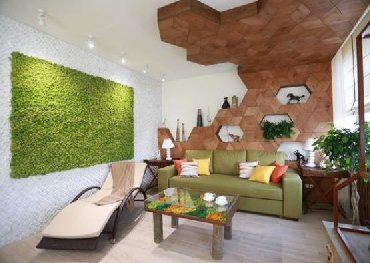 家庭室内植物墙设计