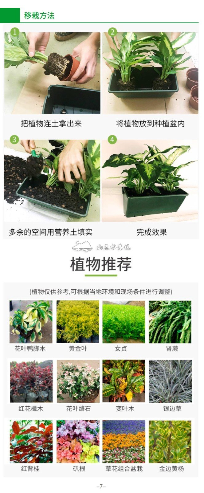 森林盒子植物墙