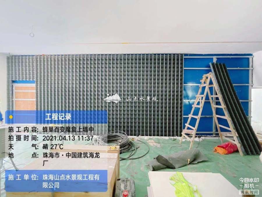 中国建筑海龙厂垂直绿化