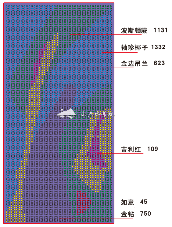 学校外墙植物墙