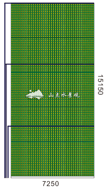 学校外墙植物墙