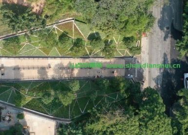 学校护坡绿化，华南理工大学百步梯护坡复绿